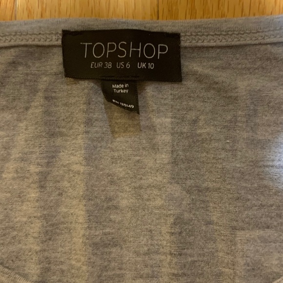 Topshop Long Sleeve Crop Top - Picture 3 of 3